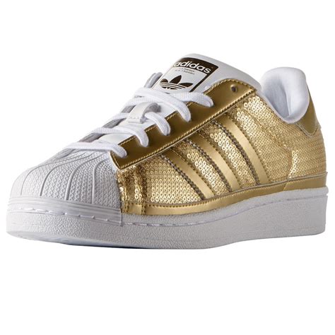 adidas superstar damen vorne gold|adidas gold metallic superstar.